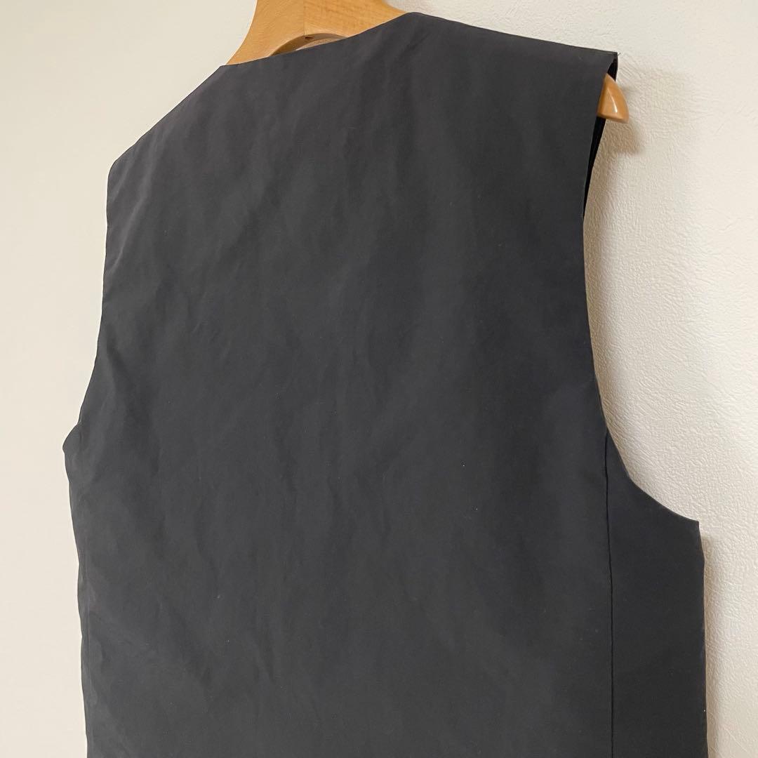 ノースフェイス パープルレーベル ダウンベスト　ブラック ライトダウン