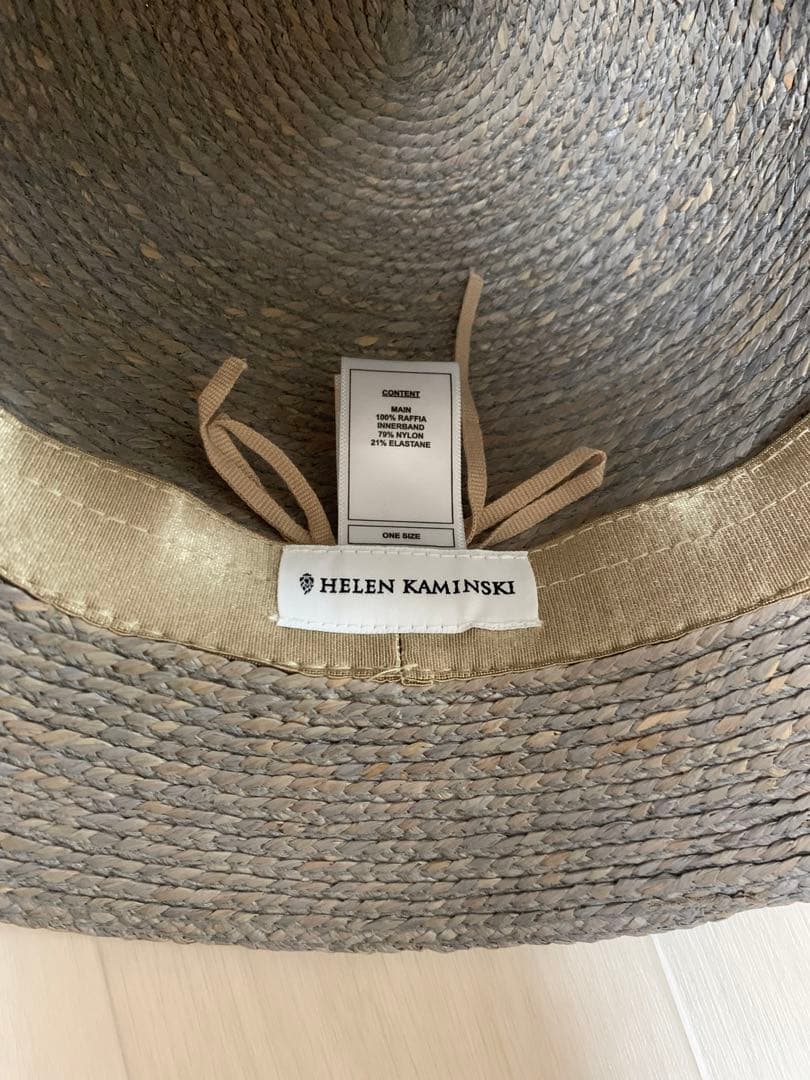 完売　新品未使用　ヘレンカミンスキー　Valence6 ラフィアハット　帽子