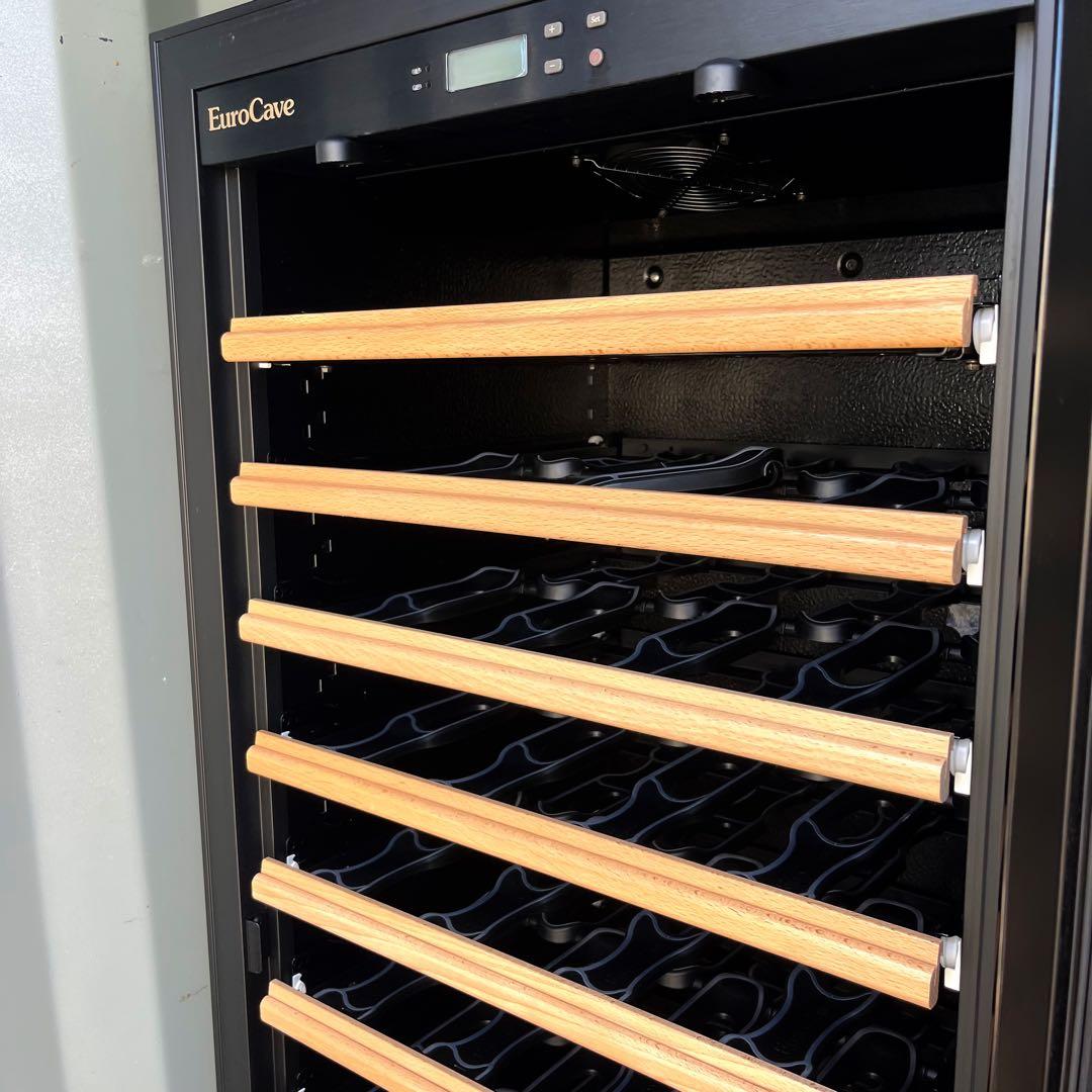 送料無料！※ジャンク品 ユーロカーブ コンパクトX59 ワインセラー 鍵付き