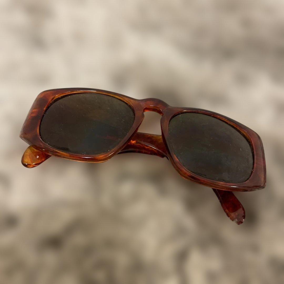 «特価»✨CHANEL✨ブラウン べっ甲 オーバーサイズ サングラスヴィンテージ