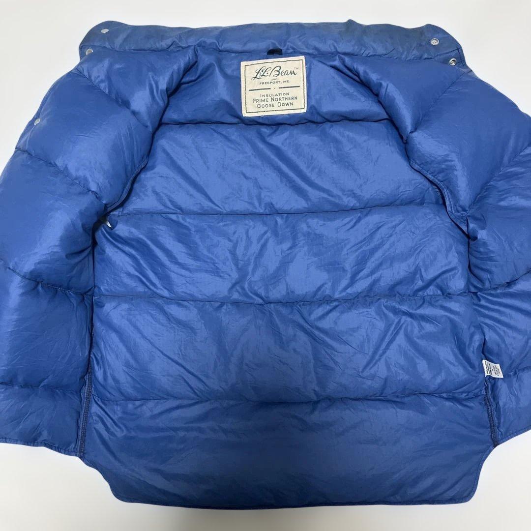 山*朗様 70’s L.L.Bean ダウンベスト 筆記体タグ 縦型ポケット U