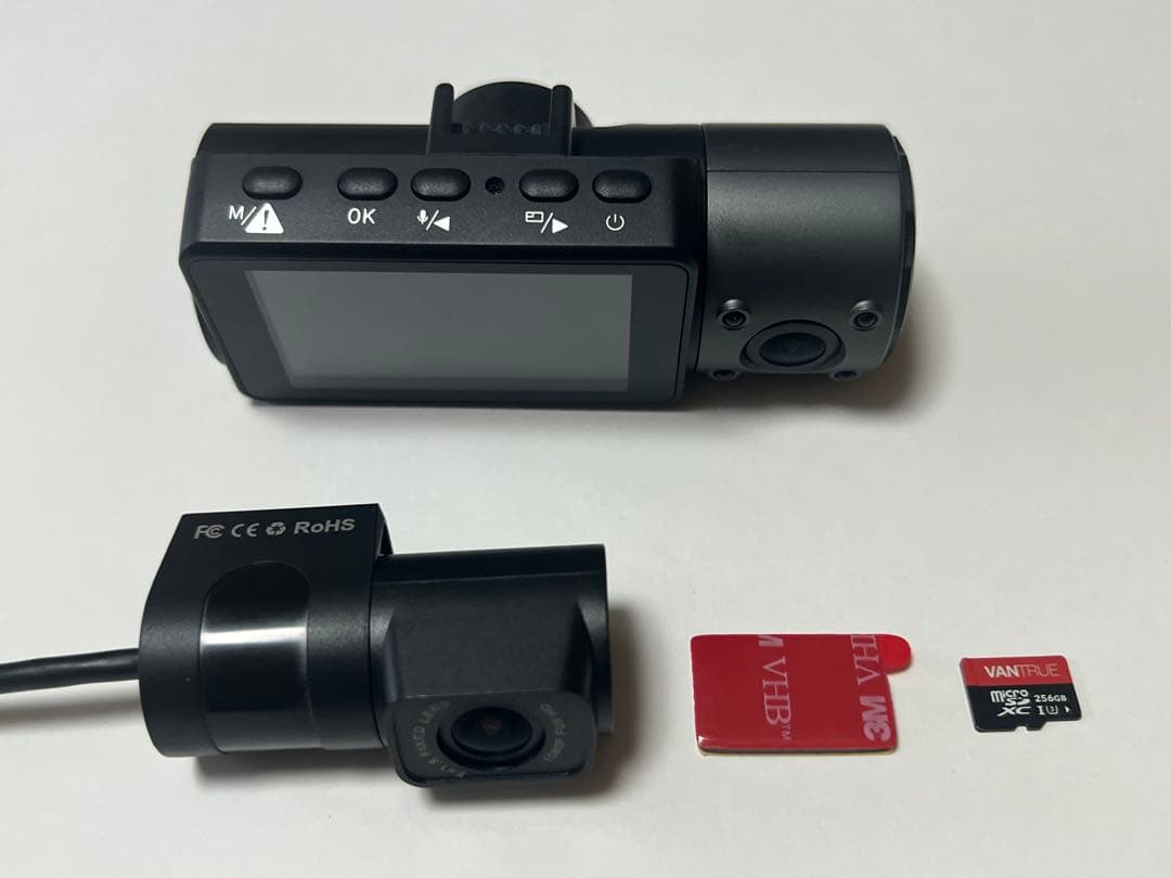 VANTRUE N4 3カメラ ドライブレコーダー