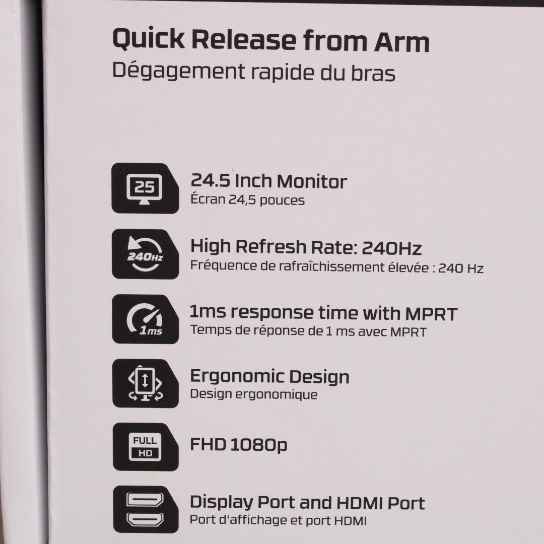 新品展示品 HyperX Armada 25インチモニタ 64V62AA#ABJ