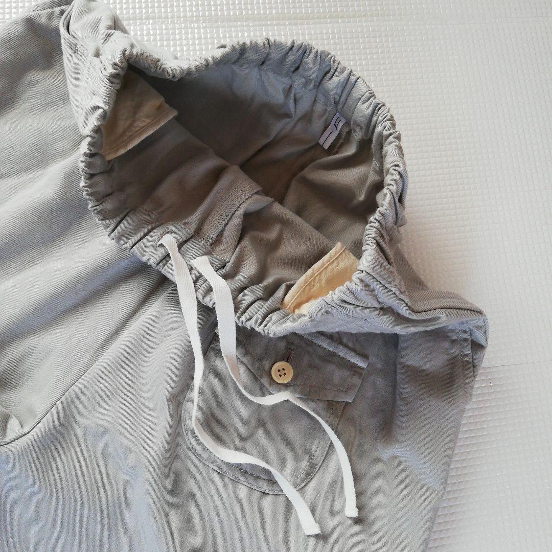 美品◆ゴーシュ　カツラギワイドパンツ　グレー