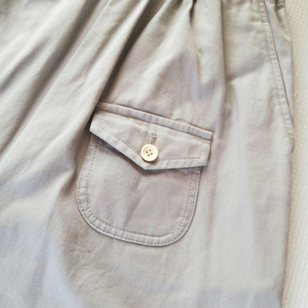 美品◆ゴーシュ　カツラギワイドパンツ　グレー