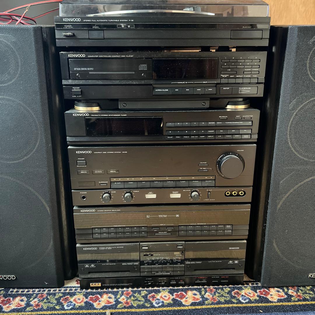 KENWOOD ROXY DG55 ヴィンテージ　レトロ　レコード　通電確認済み