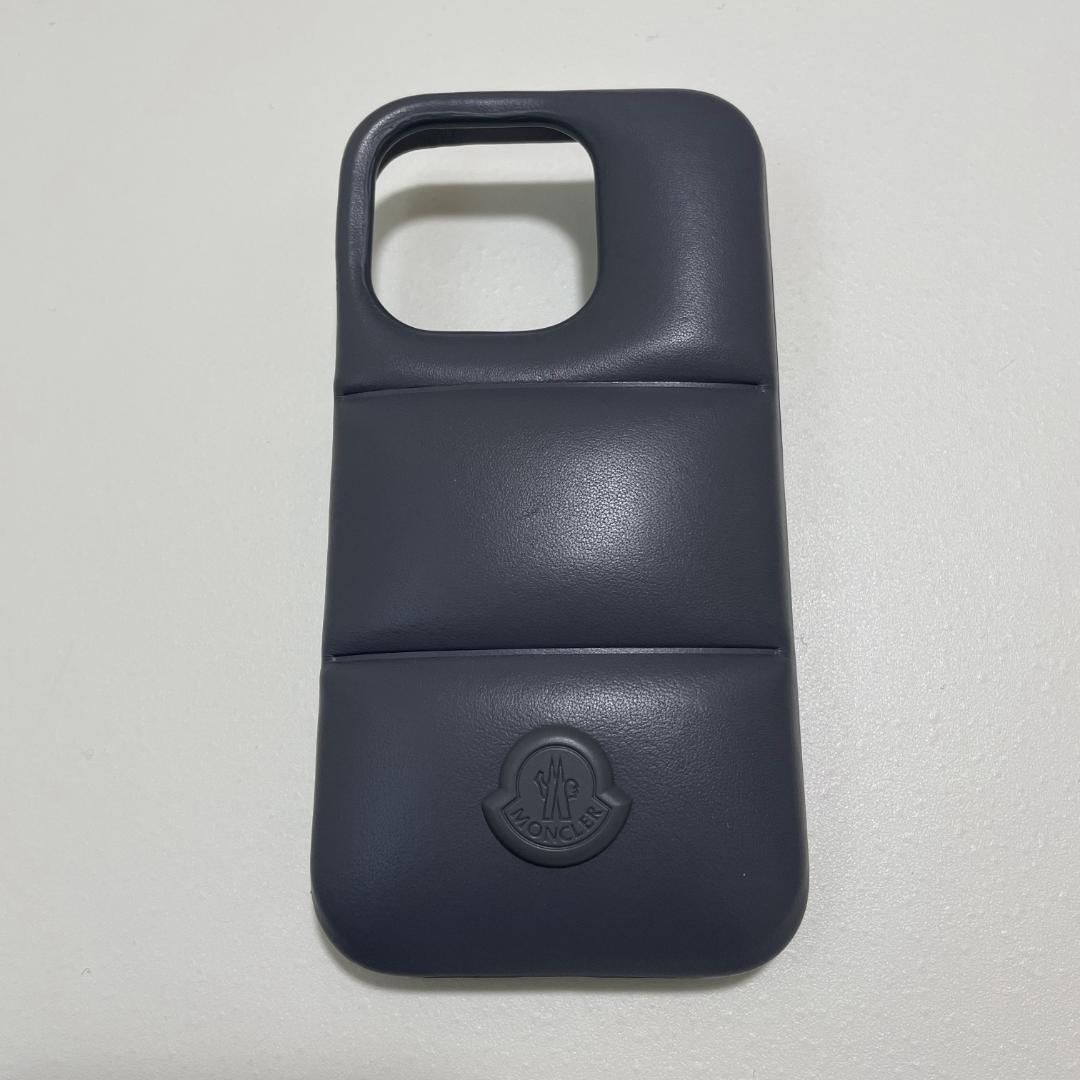 モンクレール iPhone14 Pro ケース アイフォン スマホケース グレー