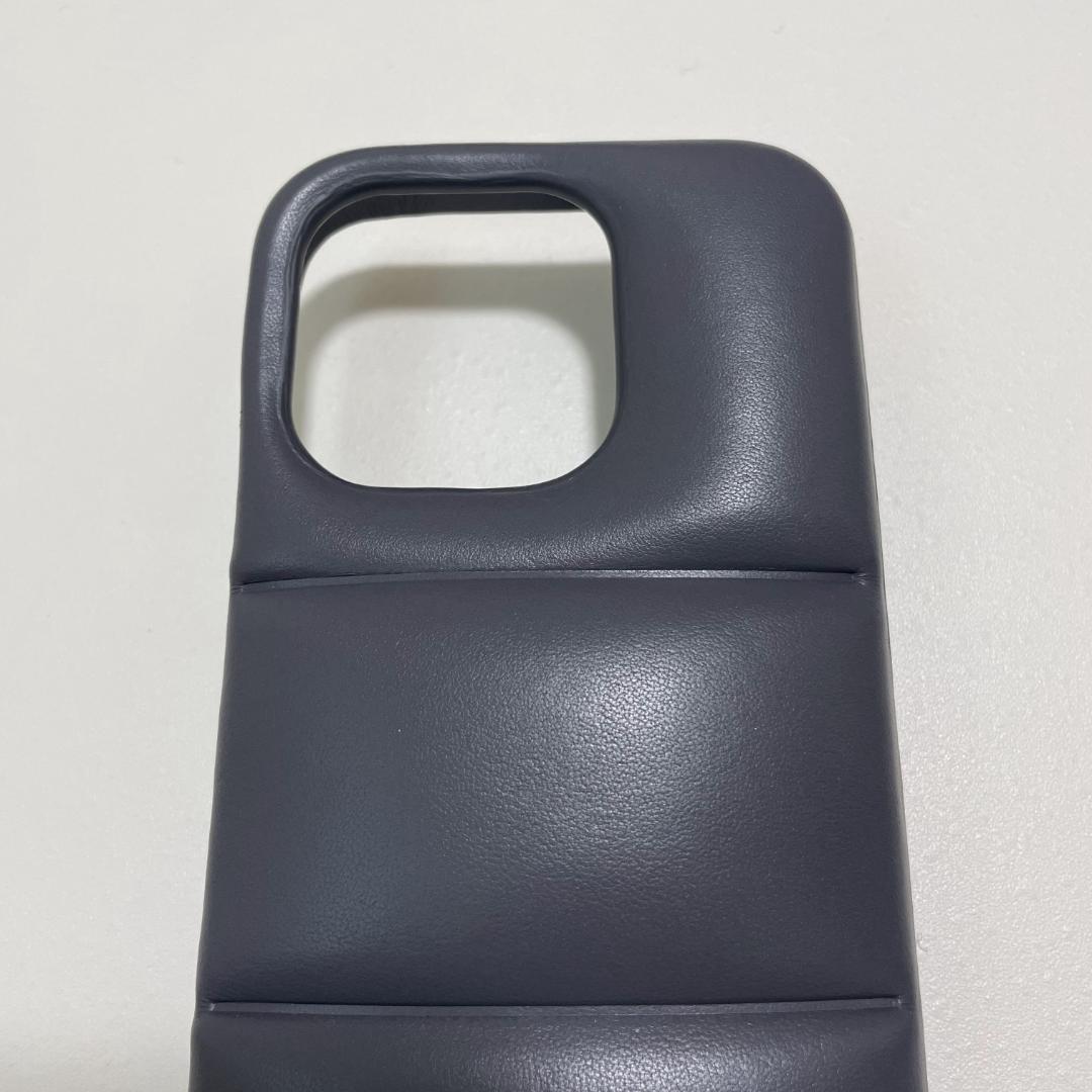 モンクレール iPhone14 Pro ケース アイフォン スマホケース グレー