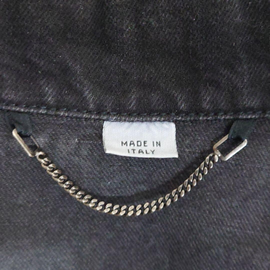 VIKTOR & ROLF アシンメトリー ブラックデニム Gジャン ベスト 黒