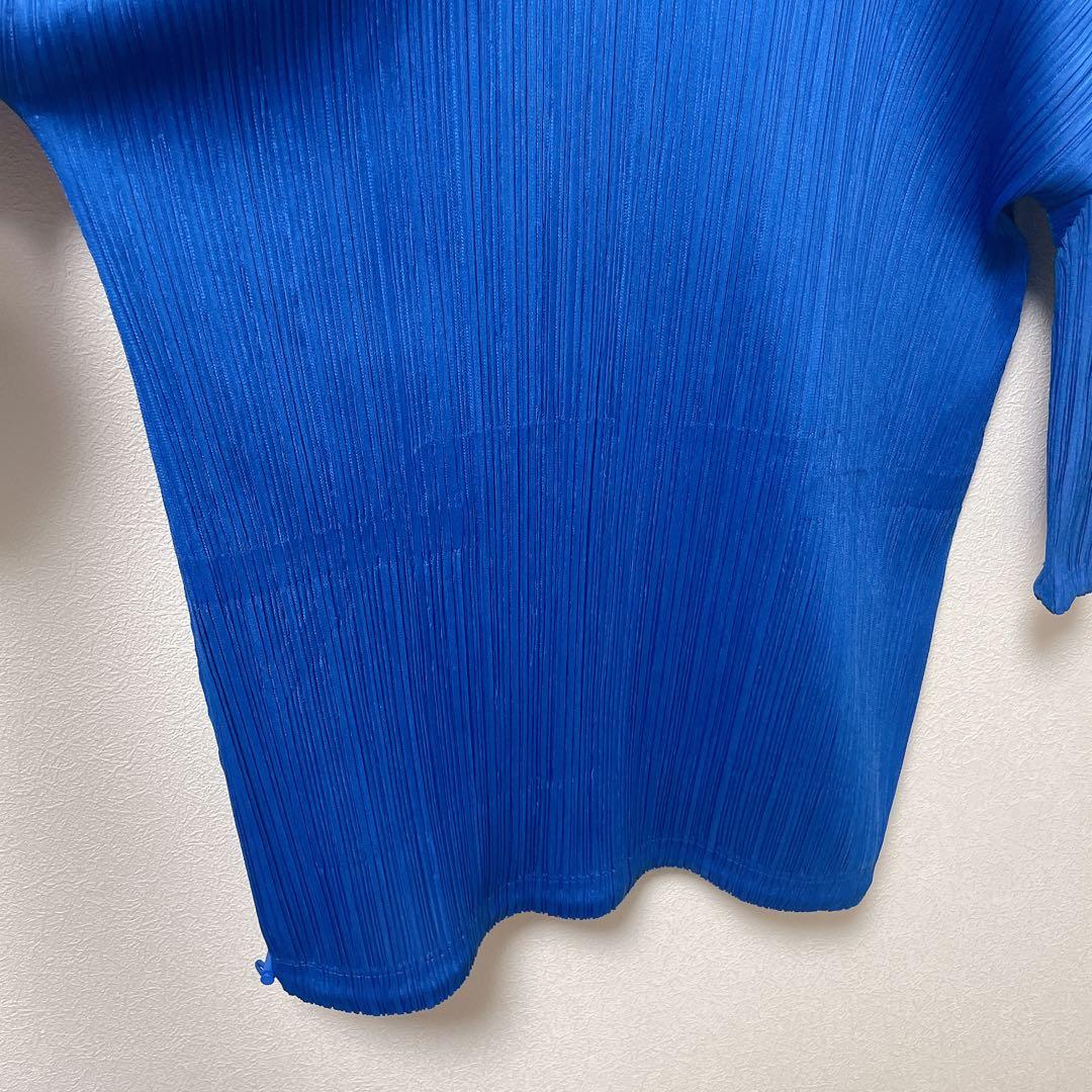 の*ん様 PLEATS PLEASE ジップアップパーカー　ロング　イッセイミヤ