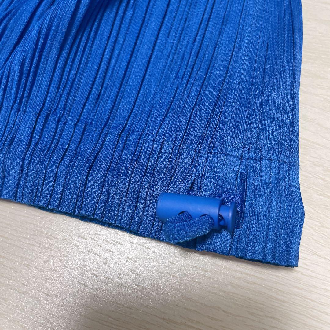 の*ん様 PLEATS PLEASE ジップアップパーカー　ロング　イッセイミヤ