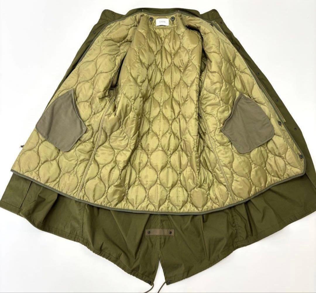 CIOTA 21AWシオタ スビンコットン M65 フィッシュテール パーカー