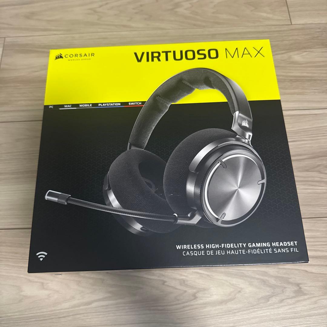 Corsair VIRTUOSO MAX ワイヤレスヘッドセット