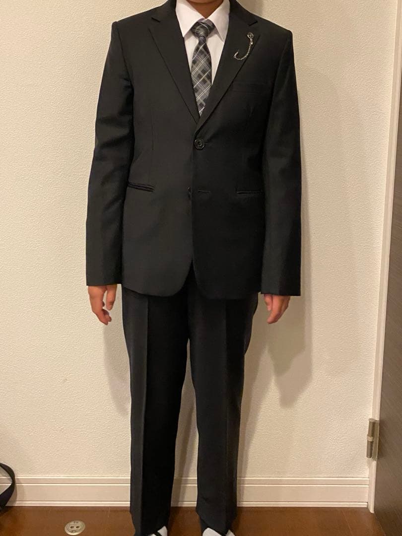 コムサイズム スーツ 160 男の子 卒業式 フォーマル セット