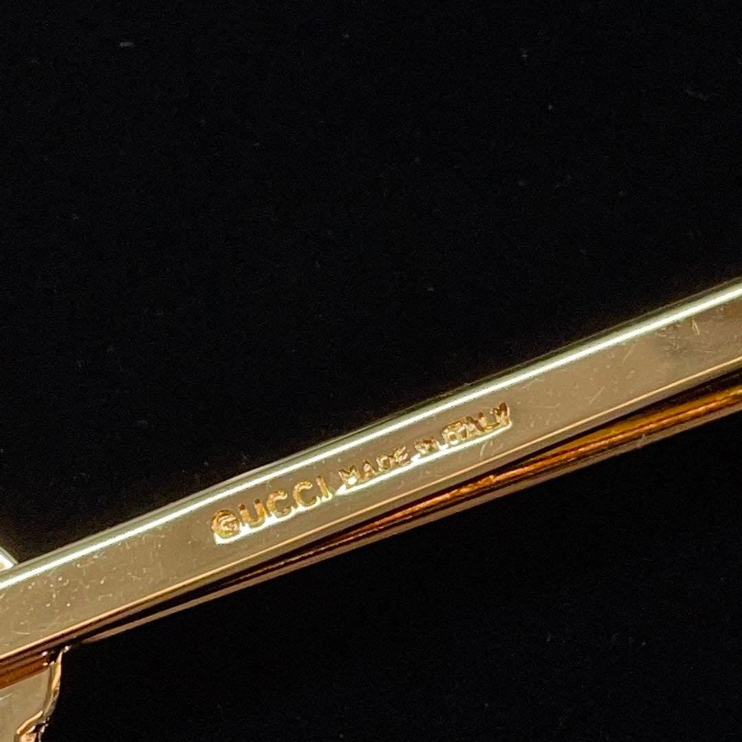 3964 美品 オールドグッチ ヴィンテージ ネクタイピン ゴールドカラー