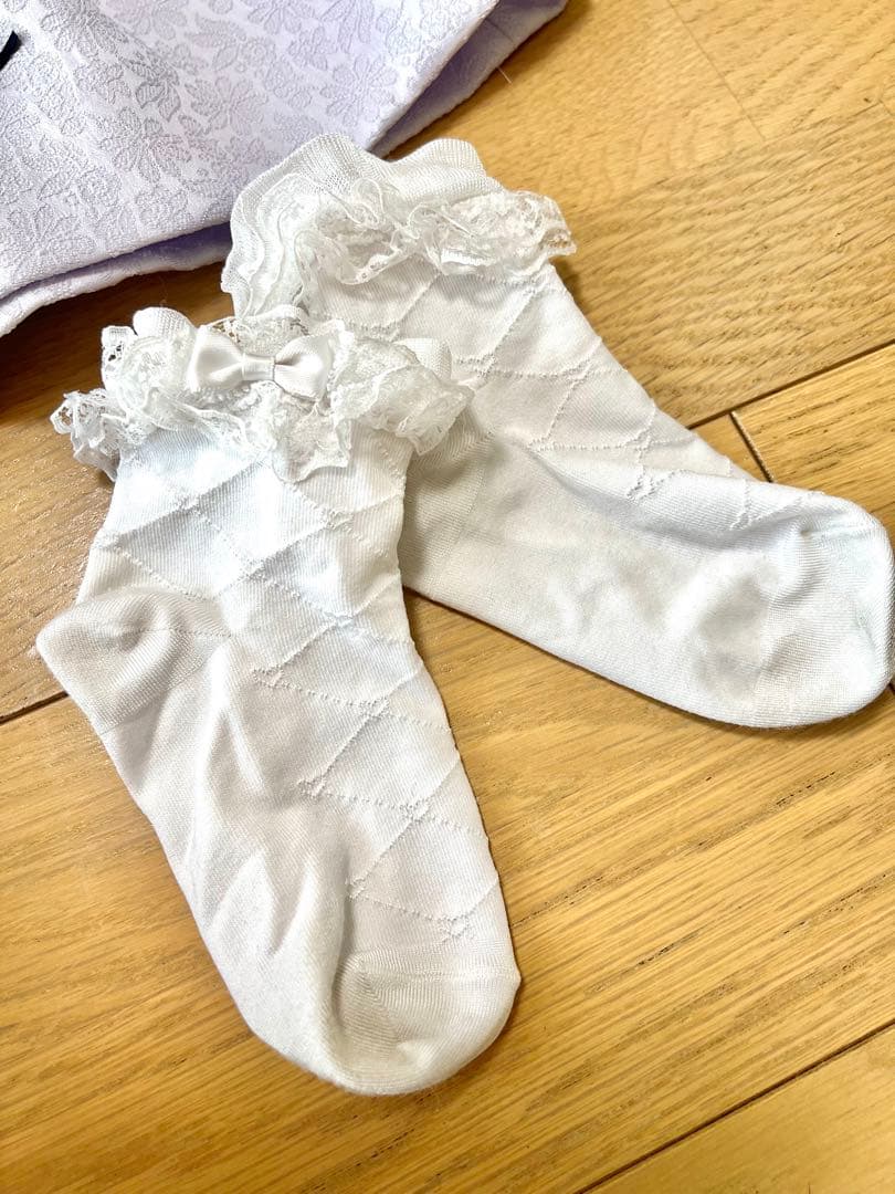 ショパン　120㎝　フォーマルワンピース　フラワージャガードアンサンブル