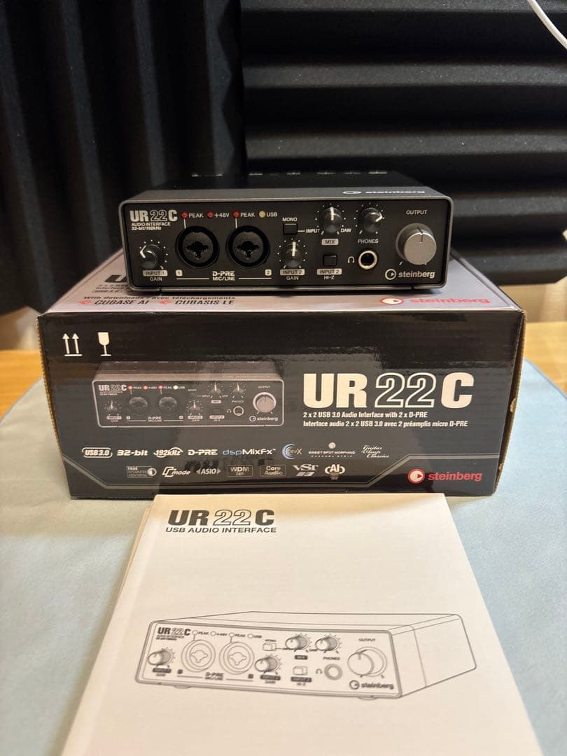 UR22C USBオーディオインターフェイス