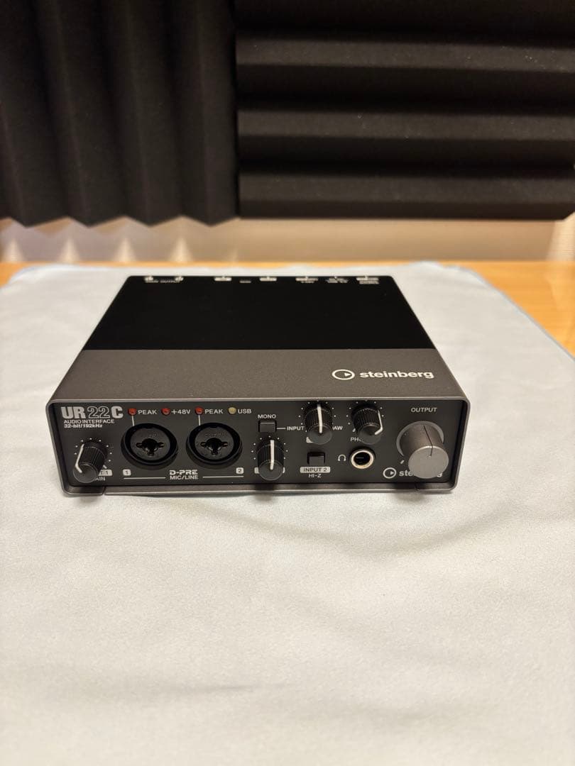 UR22C USBオーディオインターフェイス