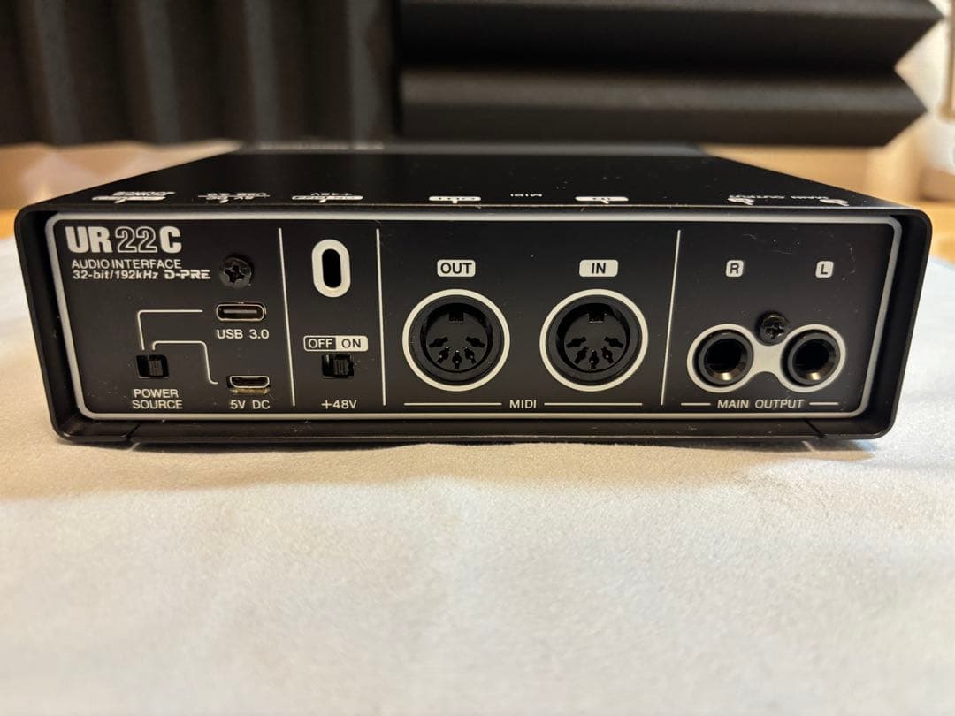 UR22C USBオーディオインターフェイス