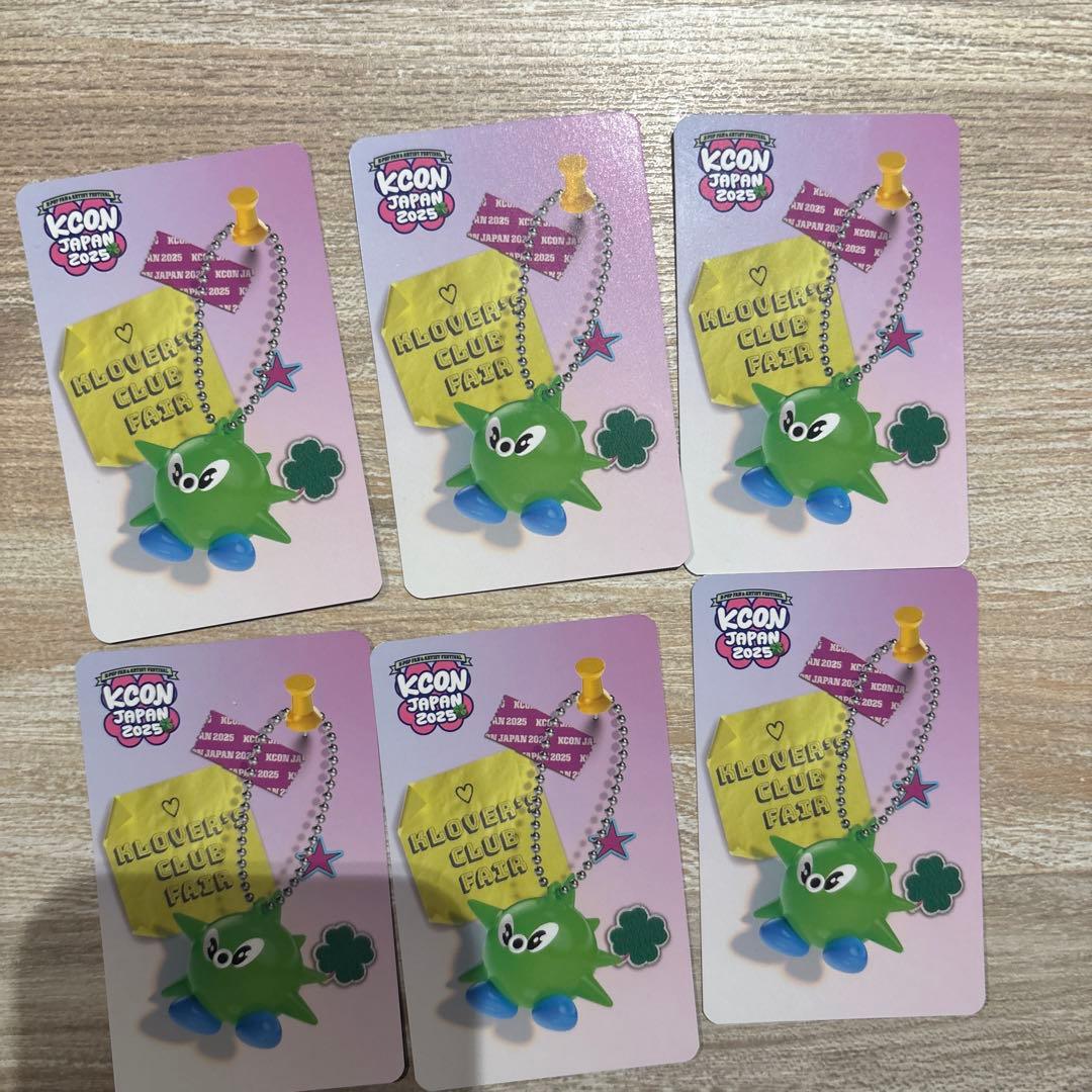 KCON CAFE 2025 izna 3000円　特典　正規品6枚セット　全種