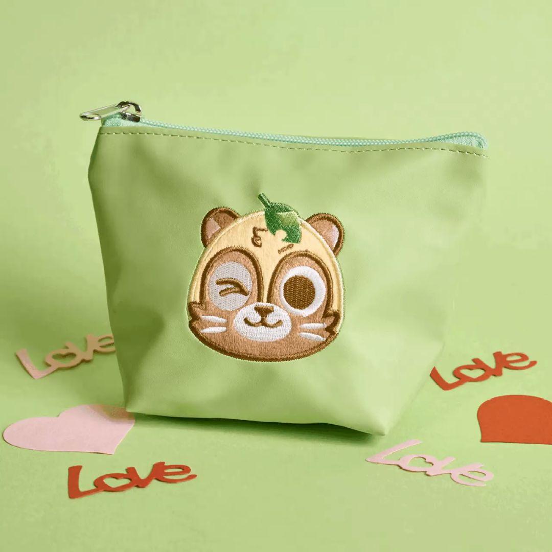 うらたぬき　バニティバッグ　やまだぬきポーチ