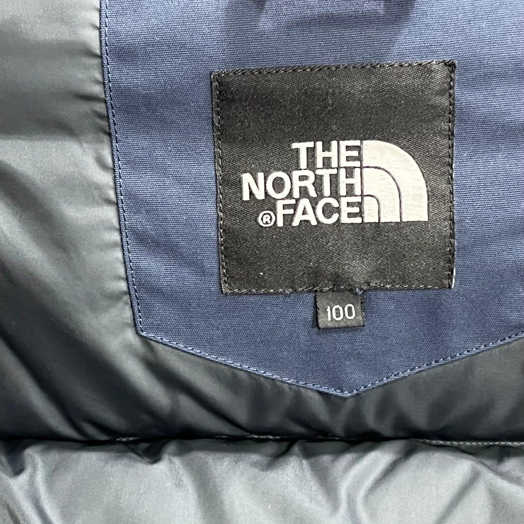 【美品】The North Face ブルー　ダウンジャケット