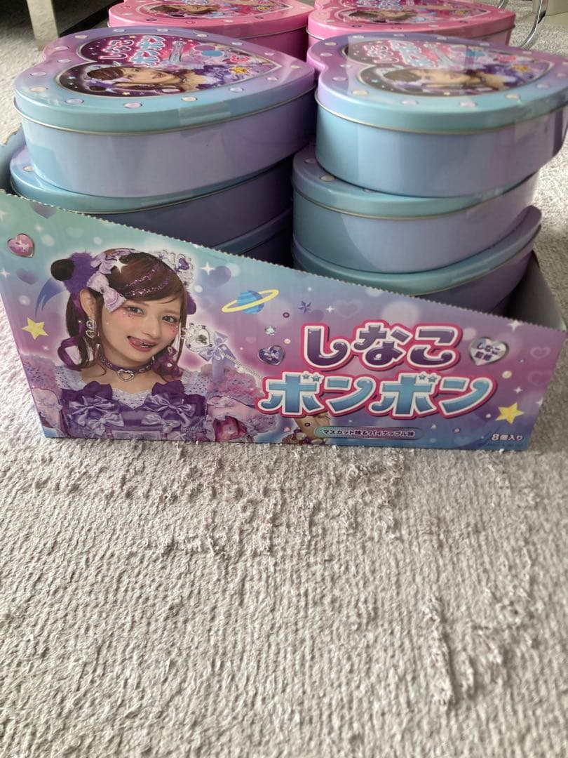 しなこボンボン　20缶　新品未開封　箱付き　即発送可　早いもの勝ち