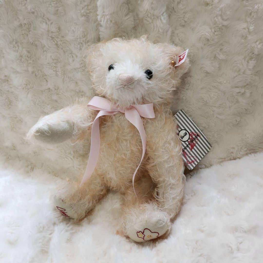 シュタイフstieff 限定　テディベア　梅　シリアルナンバー　ファーストトイ