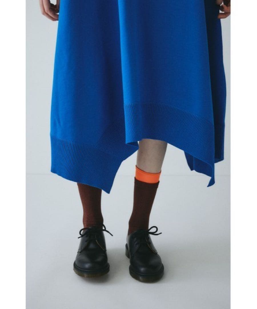 【新品タグ付き】HeRIN.CYE LINE SLEEVE KNIT DRESS