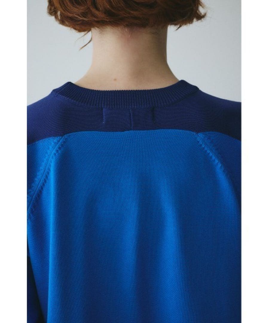 【新品タグ付き】HeRIN.CYE LINE SLEEVE KNIT DRESS