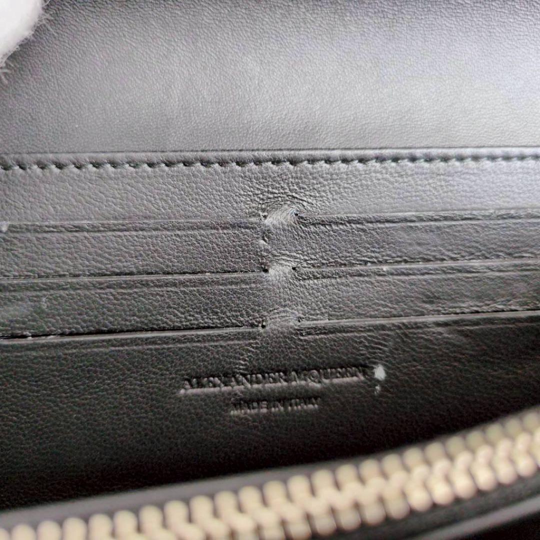 ◾︎美品◾︎ アレキサンダーマックイーン ショルダー ウォレット スタッズ スカル