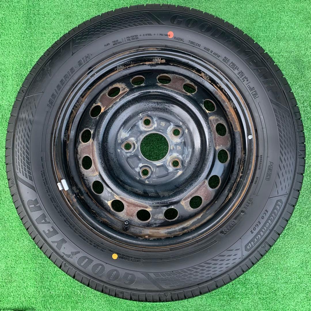 A04-2022年製 ★トヨタ純正 15インチ ★ 195/65R15 4本