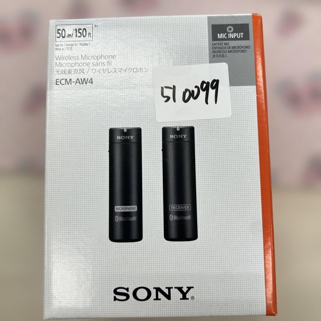 510099 SONYカメラ用マイク ワイヤレスマイクロホン ECM-AW4