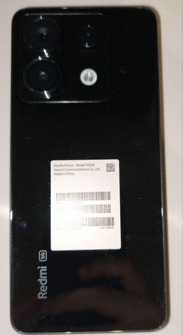 RedmiNote13Pro XIG05 ミッドナイトブラック 256GB