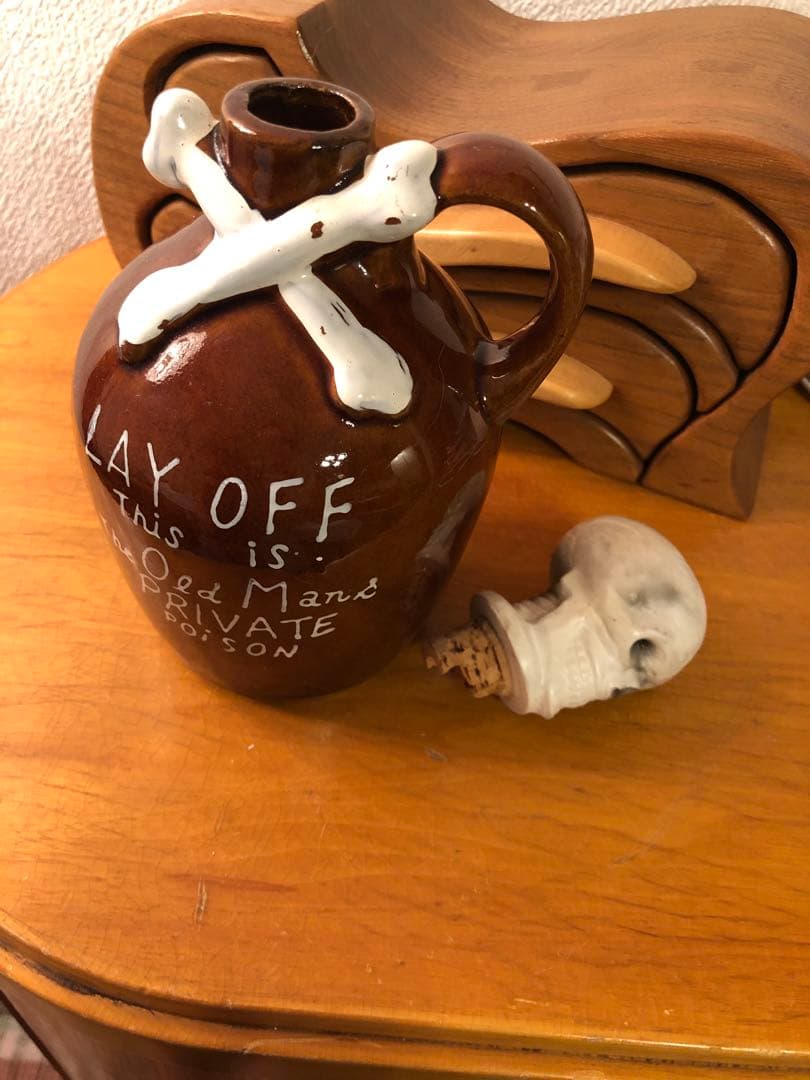 ビンテージ　50s スカル　髑髏　骸骨　ミッドセンチュリー　ネイバーフッド　死神