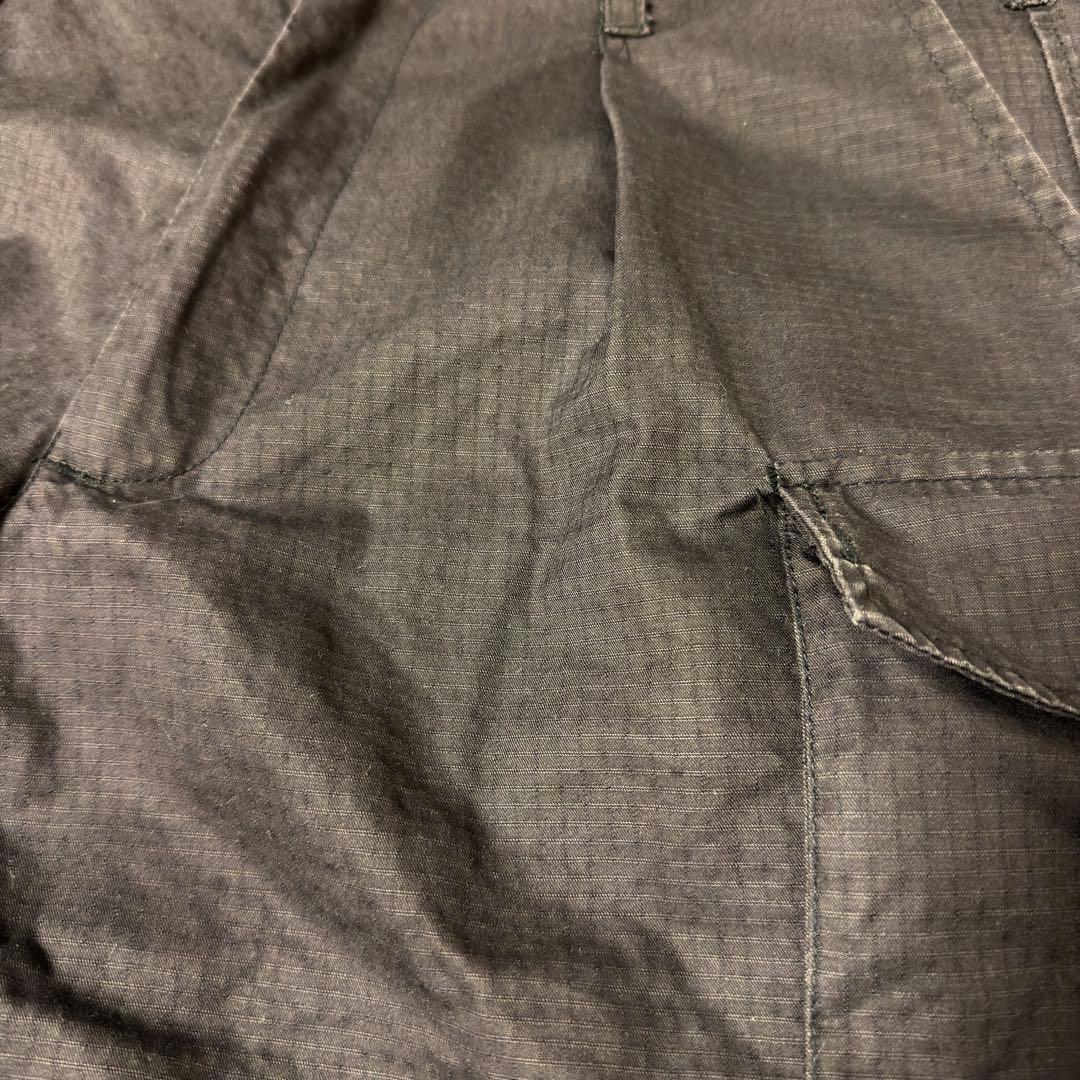 90s SAS イギリス軍 実物 コンバットトラウザー リップストップ ブラック