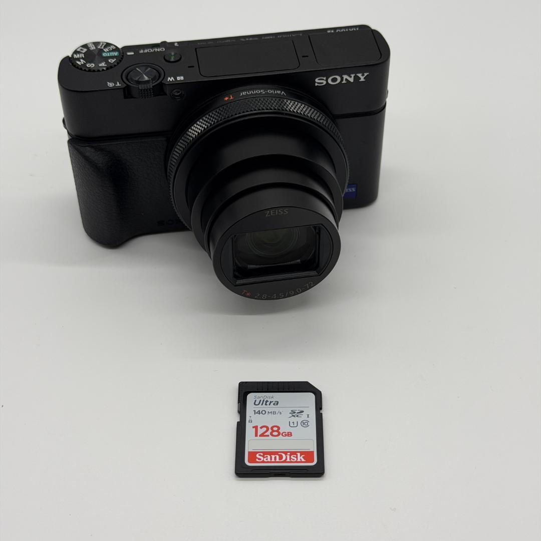 SONY DSC-RX100M7 グリップ 純正電池 SDカード付き