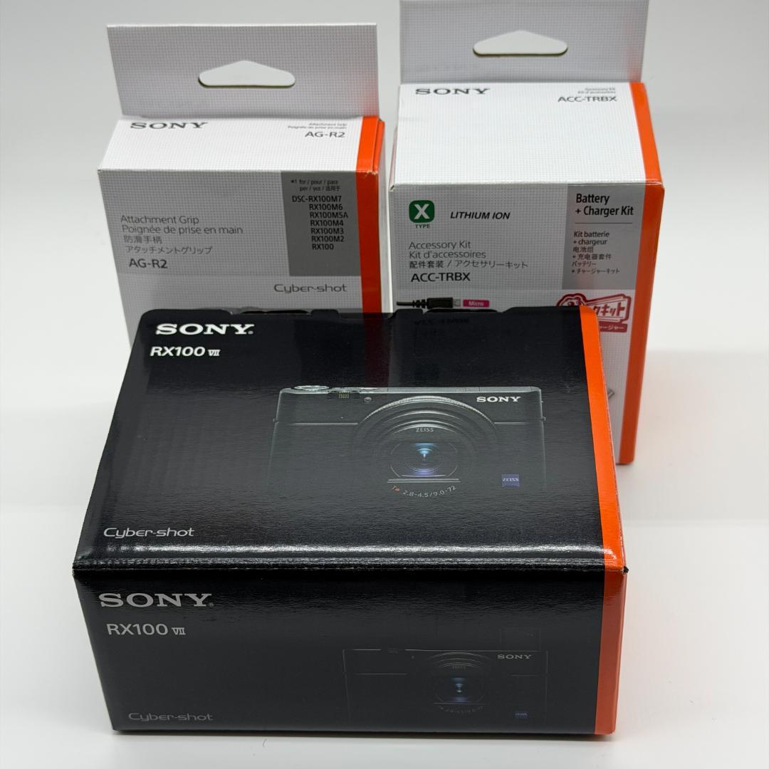 SONY DSC-RX100M7 グリップ 純正電池 SDカード付き