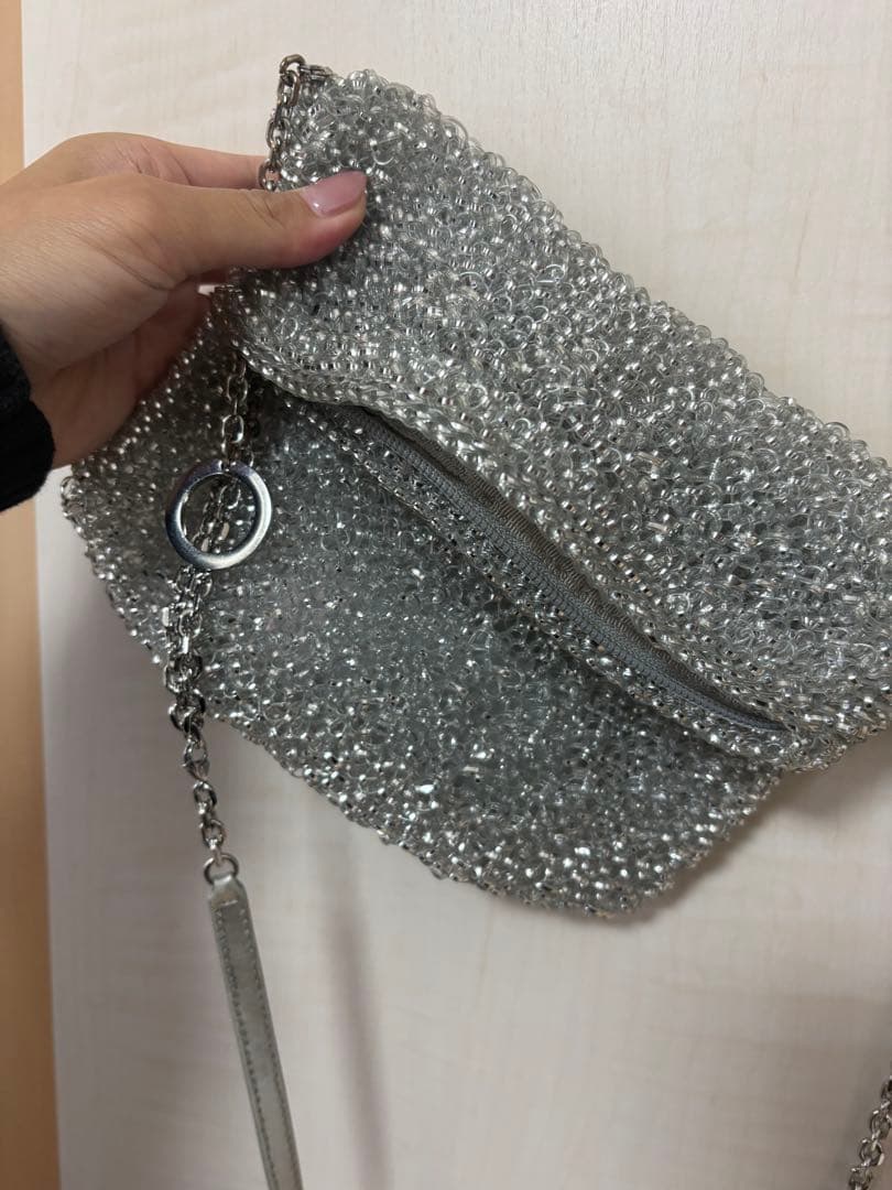 三連休お値下げ♡ANTEPRIMA リナッシェレ　ショルダー　シルバー