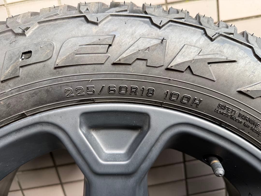 2023年新車外しRAV4 オフロードPKGⅡ 純正18インチ 4本 送料込み