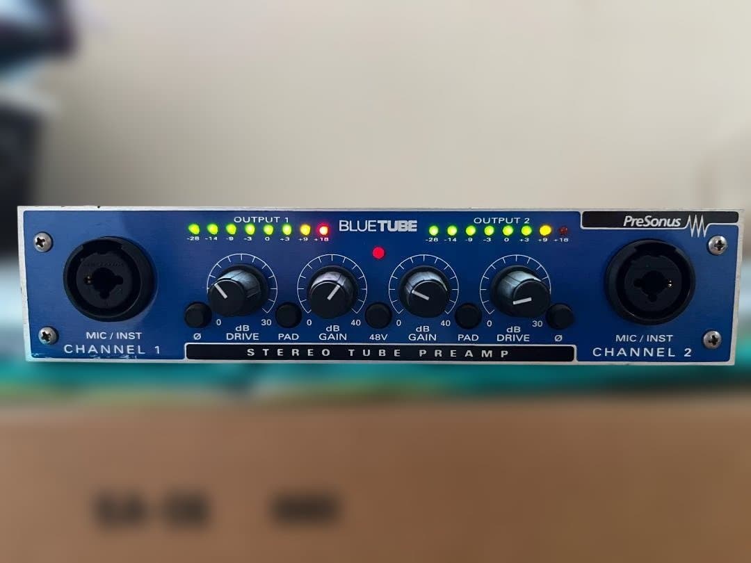 PreSonus Bluetube マイクプリアンプ