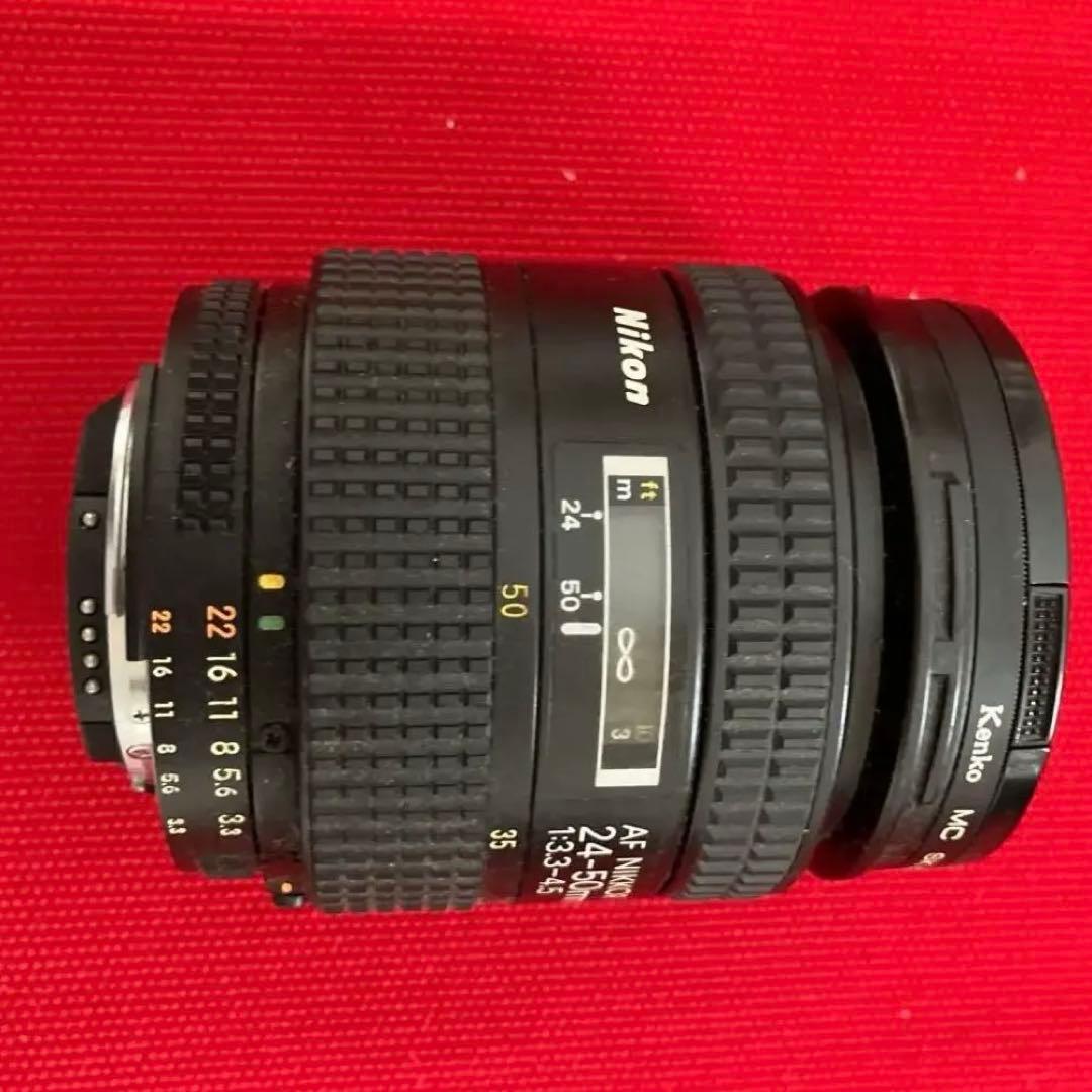 nikkor24-50mm 、Nikon f801 など