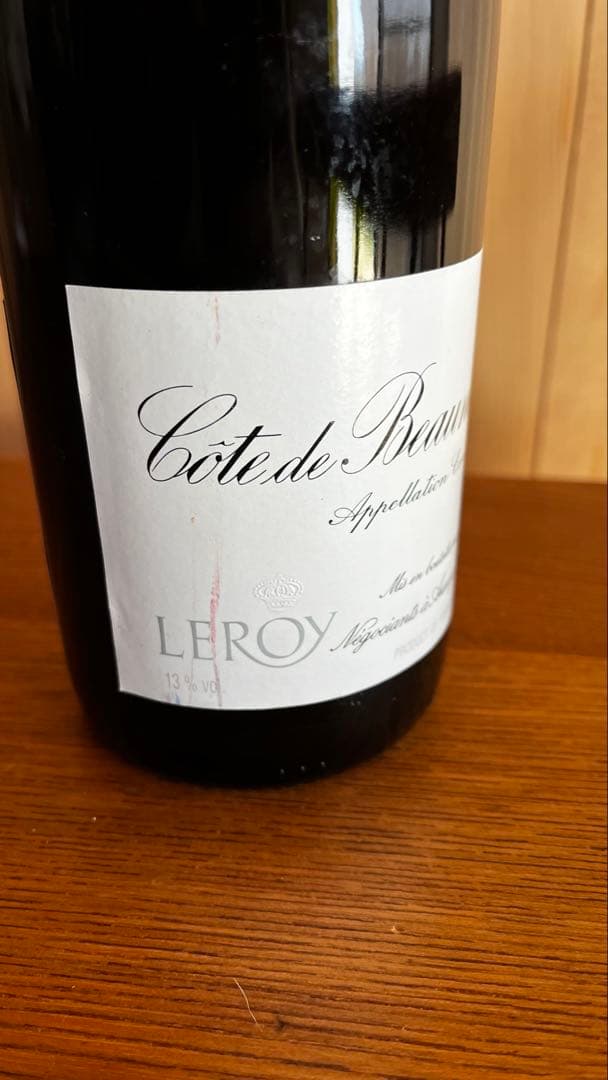 ルロワ　コート・ド・ボーヌ・ヴィラージュ 1996年