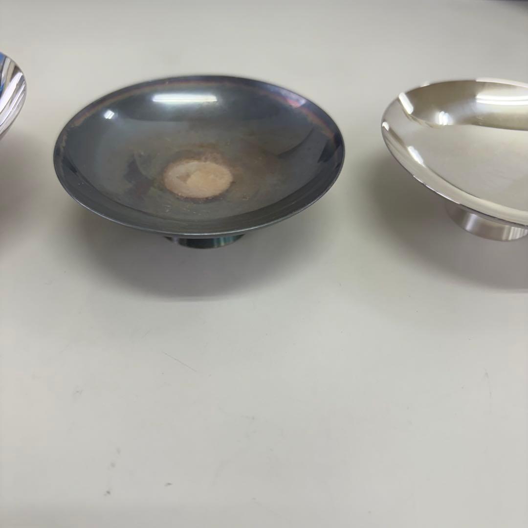 銀杯　純銀 盃　3個