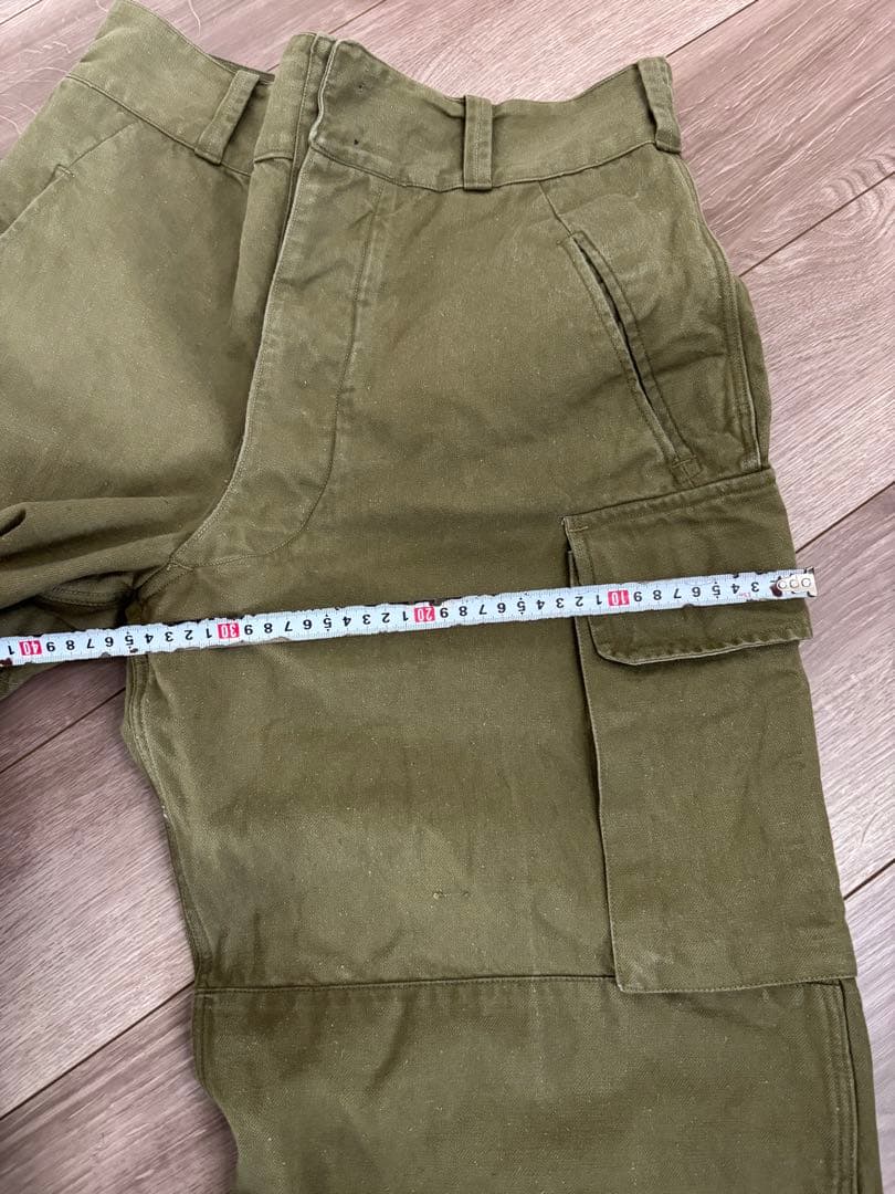50's M47 カーゴパンツ 前期 フランス軍 サイズ33