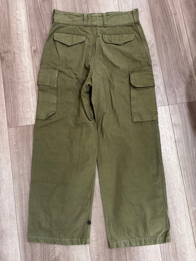 50's M47 カーゴパンツ 前期 フランス軍 サイズ33