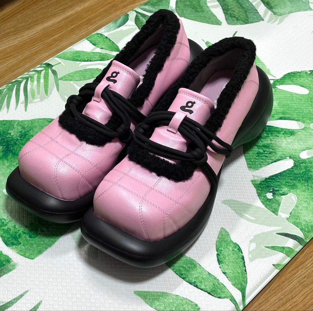 Grape 靴　シューズ　37サイズ　レア　ピンク