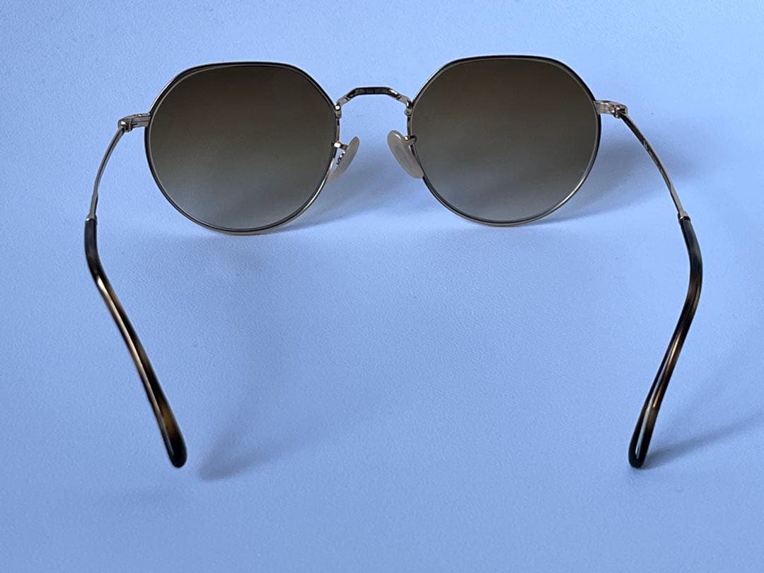 レイバン　ジャック　ゴールド　RB3565 53◻︎20キムタク着用　イタリア製