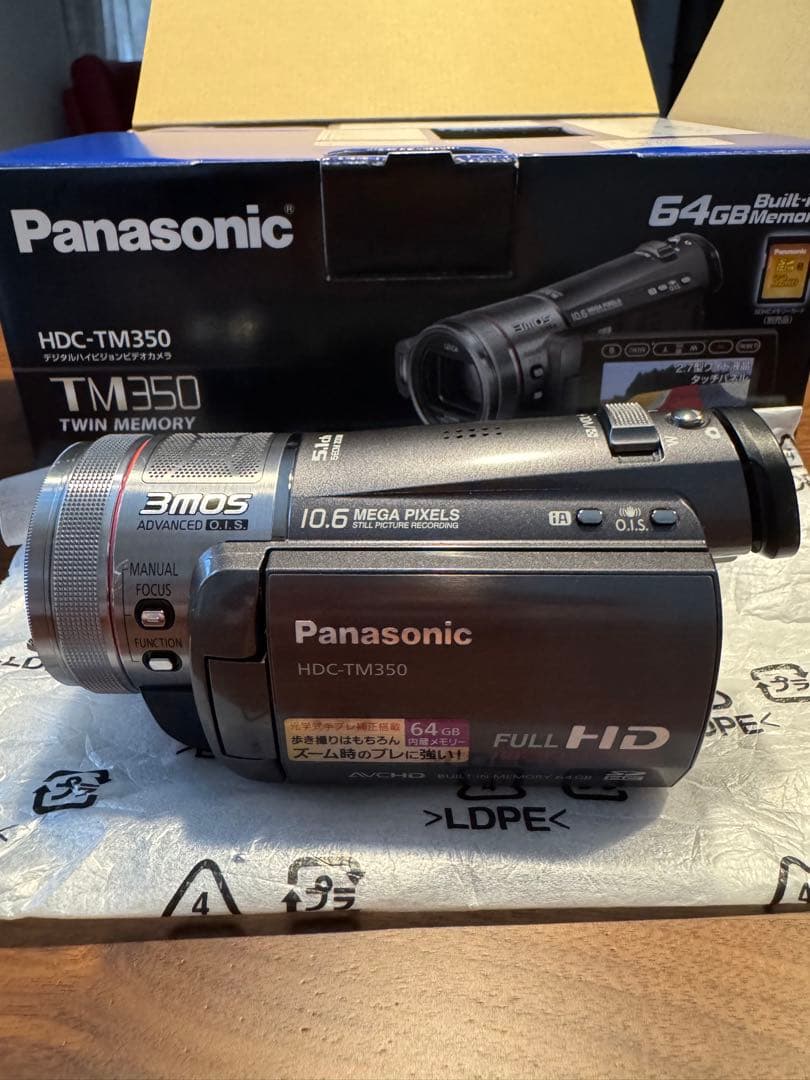Panasonic HDC-TM350 64GB ビデオカメラ