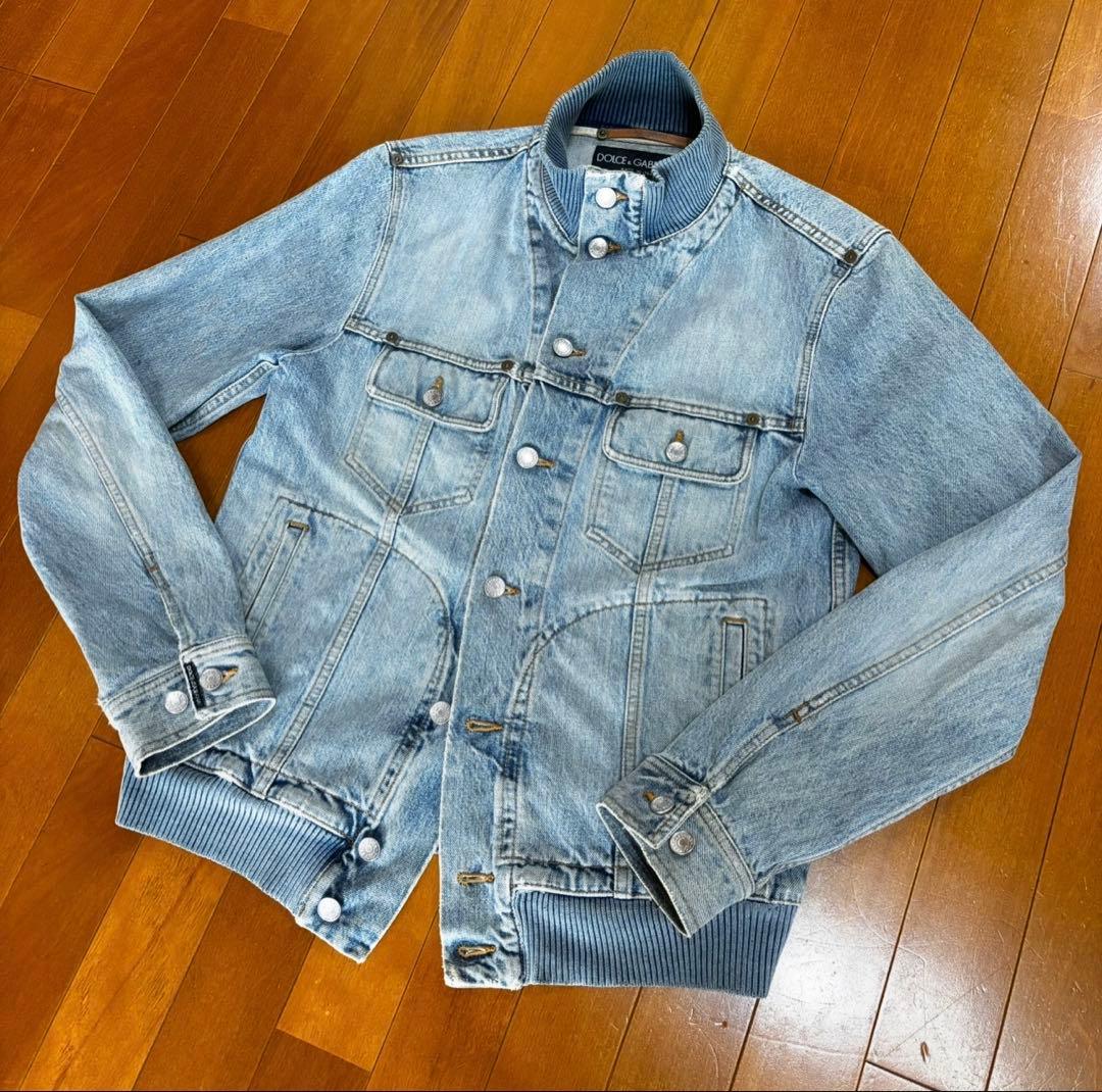 ドルチェ&ガッバーナ DOLCE&GABBANA ヴィンテージデニムジャケット